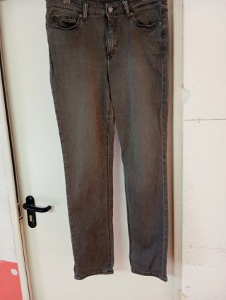 Pantalones Vaqueros Grises