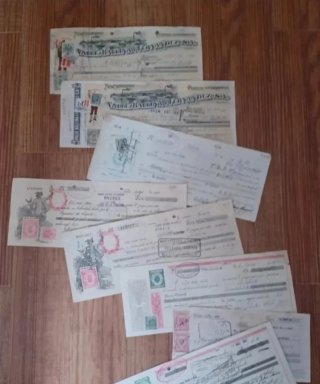 Letras de pago antiguas