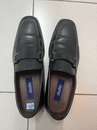 Zapatos Dustin de Piel Negros Talla 41