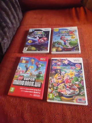 4 Juegos para Nintendo Wii