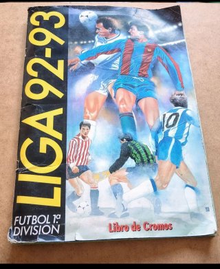 Álbum de Cromos Fútbol Liga Española 92-93