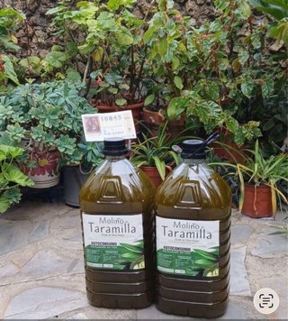 2 Garrafas de Aceite Molino de Taramilla 5L