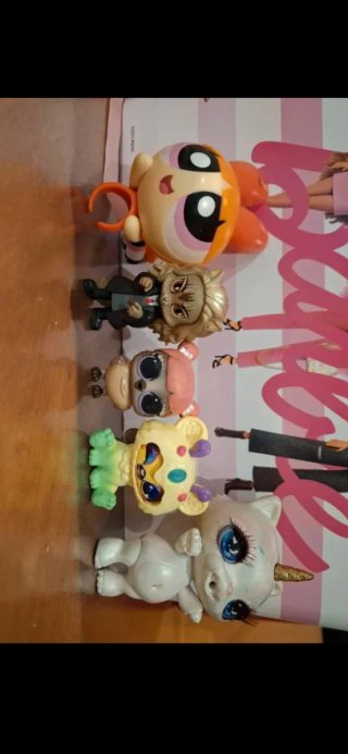 Set de 5 figuritas coleccionables