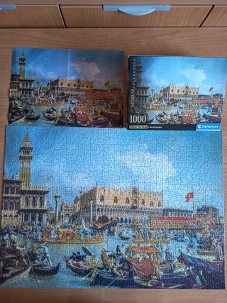 Puzzle de 1000 piezas completo