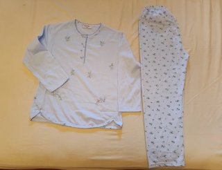 Pijama Moda Blu Azul Talla M