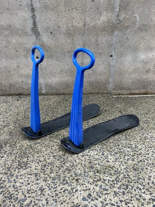 Set de 2 Trineos Pala para Nieve plegable