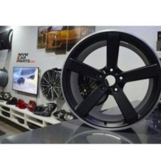 Juego de 4 Llantas 19 Fox MS003 Black Concave BM08