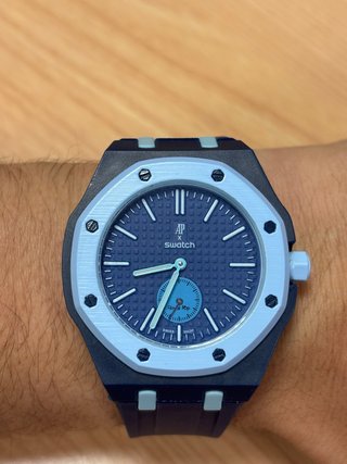 Reloj AP x Swatch Royal Pop Lan Ba