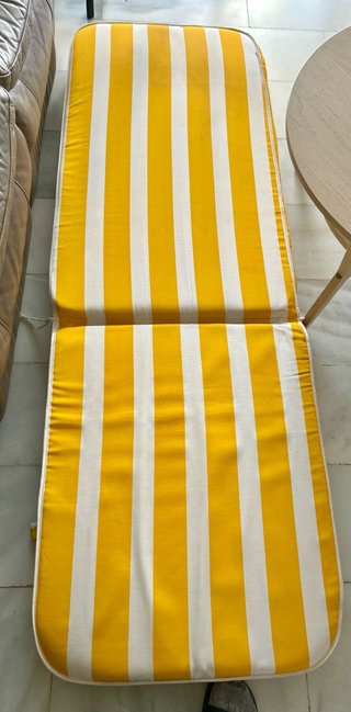 Colchoneta para tumbona / cojín desenfundable