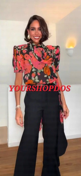 Blusa Willy Chavarria x Zara Talla M