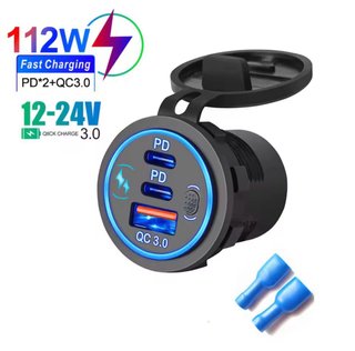 Cargador USB para Moto o Coche