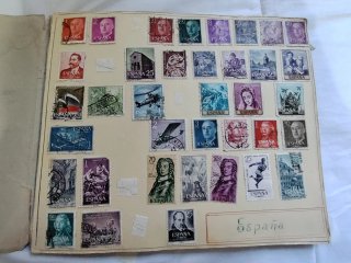 Colección de Sellos antiguos de España y otros paí