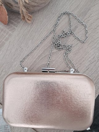 Bolso de fiesta dorado