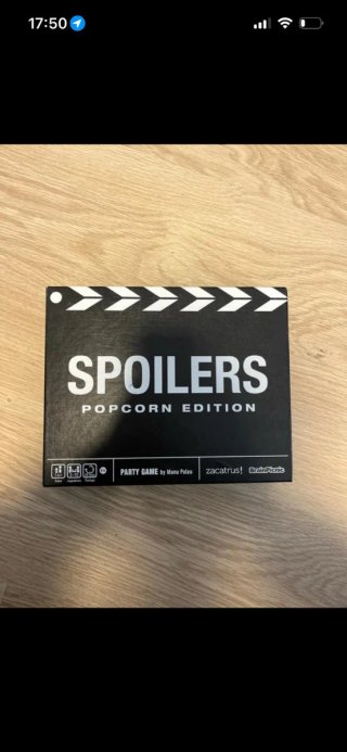 Juego de mesa Spoilers Popcorn Edition