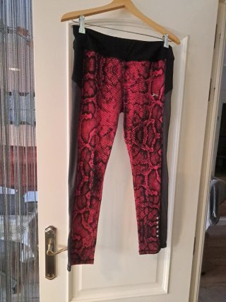 Mallas con estampado de serpiente