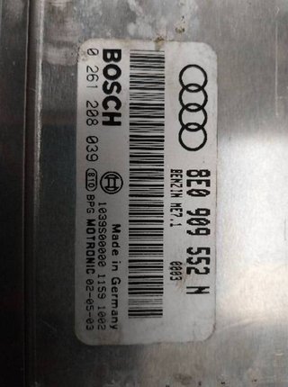 55878 8e0909552n 0261208039 centralita audi a4 2.4