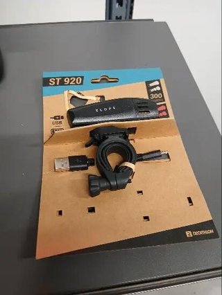 Kit luces bicicleta LED ST 920 Delantera/trasera USB