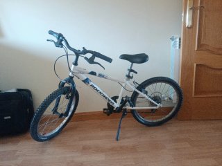 Bicicleta Infantil Rockrider Blanca