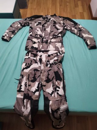Traje de Moto Completo Camuflaje