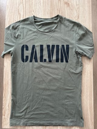 Camiseta Calvin Klein Verde Talla M