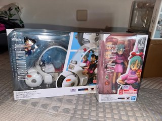 Set SH Figuarts Bulma y Motocicleta Dragon Ball