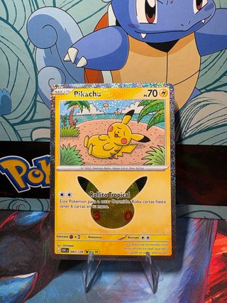 Carta Pokémon Pikachu 43/128