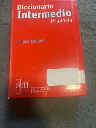 Diccionario intermedio primaria: lengua española