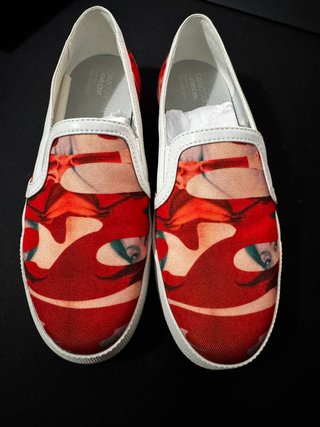 Zapatillas Geox Mujer Estampadas Rojas Talla 36