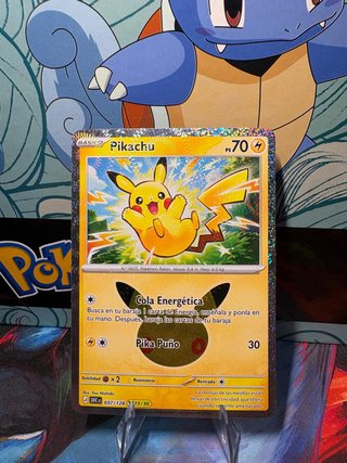 Carta Pokémon Pikachu Holo