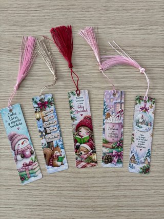 Marcapáginas Navideños