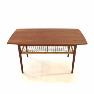 Mesa de centro danesa vintage midcentury