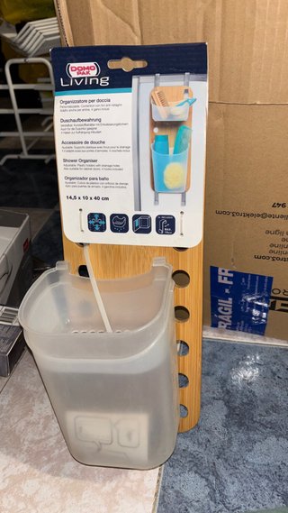 Organizador para ducha Domo Pack Living