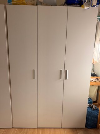 Armario de 3 puertas blanco