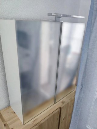 Espejo de baño con luz Romi