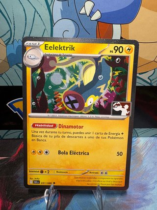 Carta Pokémon Eelektrik 031/086
