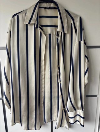 Blusa de rayas Zara Talla M