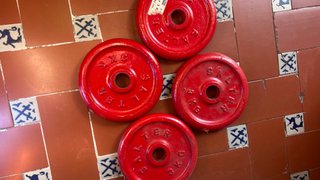Set de 4 Discos de Pesas Salter 3kg