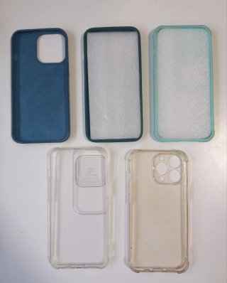 Lote de 5 Fundas para iPhone 13 Pro