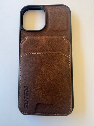 Funda de Piel para iPhone 15 SUTENI