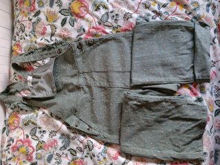 Peto niña verde Talla 9-10