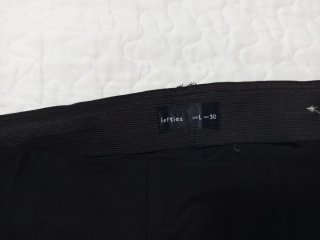 Pantalón de chándal negro Lefties mujer acampanado