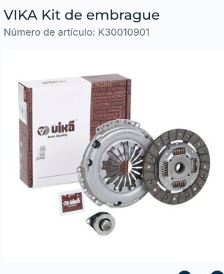 Kit de embrague VIKA K30010901