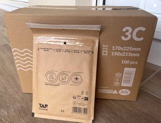 100 Sobres acolchados 225 x 170 mm