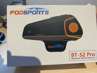 Intercomunicador Fodsports BT-S2 Pro