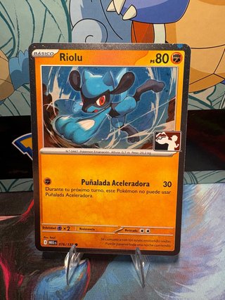 Carta Pokémon Riolu 076/132