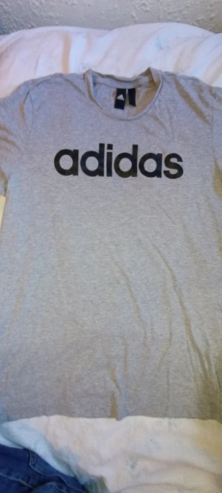 Camiseta Adidas Gris Talla M