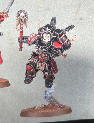 Warhammer Chaplain Armageddon con Jump Pack