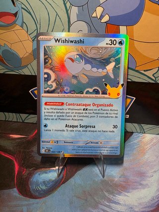 Carta Pokémon Wishiwashi Holo