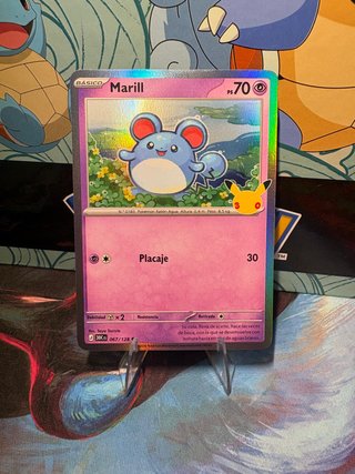 Carta Pokémon Marill - Edición 25 Aniversario