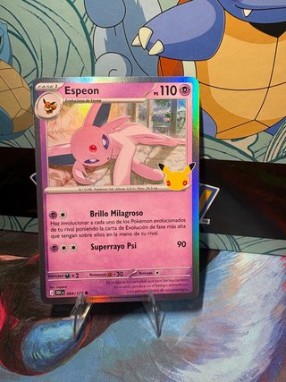 Carta Pokémon Espeon (Celebraciones)